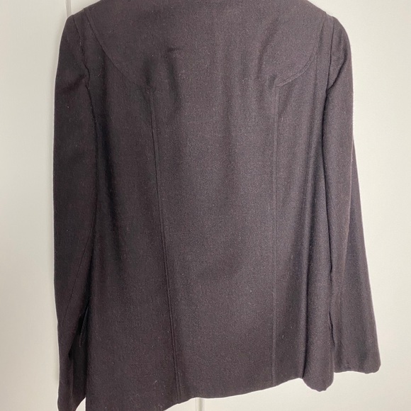 Vintage 60’s Peter Pan Collar Wool Jacket  Med - Picture 6 of 7